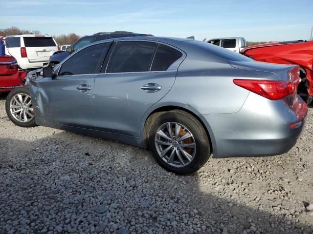 JN1BV7AP0EM677468 - 2014 INFINITI Q50 BASE BLUE photo 2