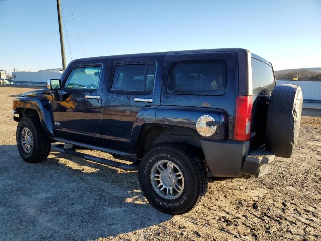 5GTDN13E878163127 - 2007 HUMMER H3 BLUE photo 2