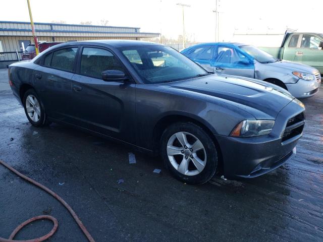 2C3CDXBG8EH193249 - 2014 DODGE CHARGER SE GRAY photo 4