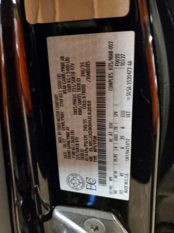 5LMCJ3D90HUL62055 - 2017 LINCOLN MKC RESERVE BLACK photo 12