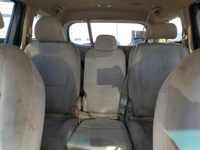 KNDMB5C15F6076347 - 2015 KIA SEDONA LX WHITE photo 10