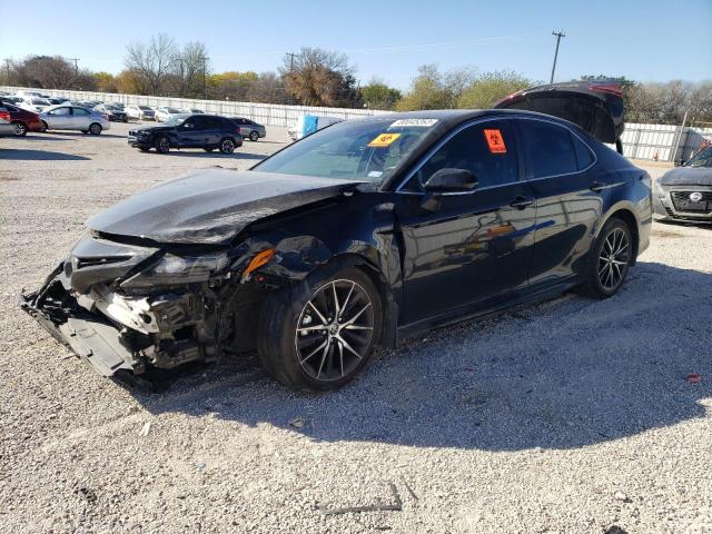 4T1G11AK3PU754557 - 2023 TOYOTA CAMRY SE NIGHT SHADE BLACK photo 1