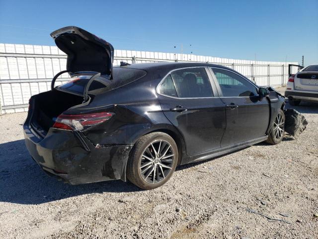 4T1G11AK3PU754557 - 2023 TOYOTA CAMRY SE NIGHT SHADE BLACK photo 3