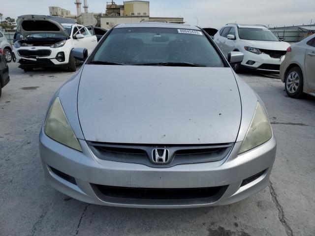 1HGCM72606A008096 - 2006 HONDA ACCORD EX SILVER photo 5