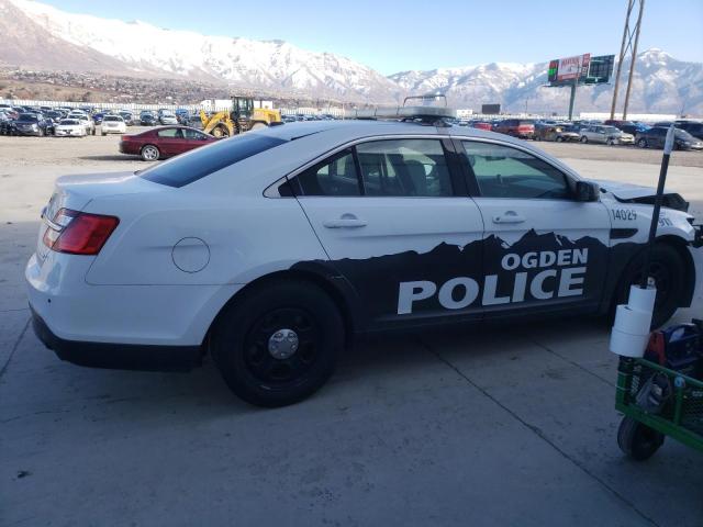 1FAHP2L87EG161459 - 2014 FORD TAURUS POLICE INTERCEPTOR WHITE photo 3