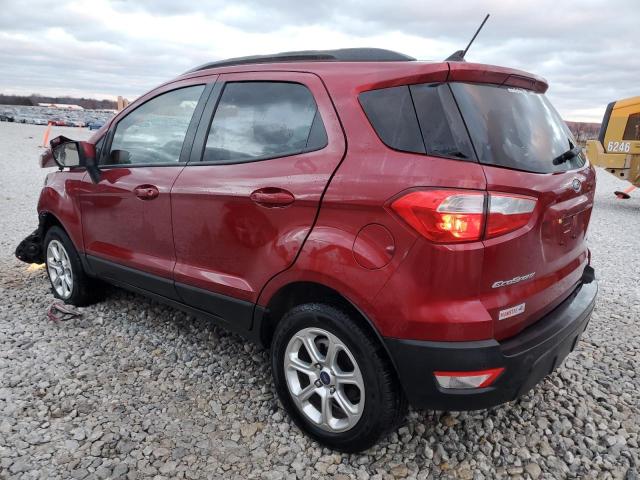 MAJ6S3GL8MC431282 - 2021 FORD ECOSPORT SE RED photo 2