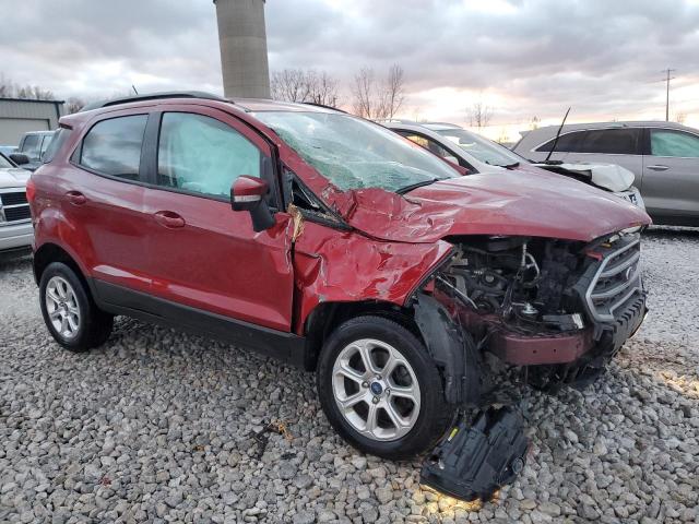 MAJ6S3GL8MC431282 - 2021 FORD ECOSPORT SE RED photo 4