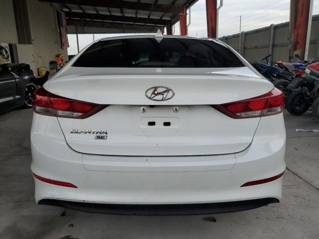 5NPD74LF9JH377581 - 2018 HYUNDAI ELANTRA SE WHITE photo 6