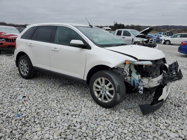 2FMDK4JC4EBB62162 - 2014 FORD EDGE SEL WHITE photo 4