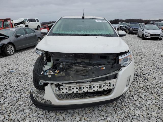 2FMDK4JC4EBB62162 - 2014 FORD EDGE SEL WHITE photo 5