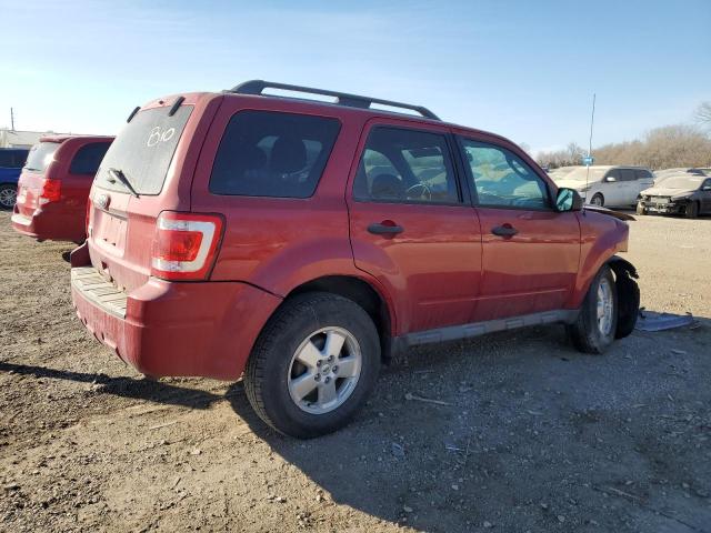 1FMCU0D7XCKA99794 - 2012 FORD ESCAPE XLT RED photo 3