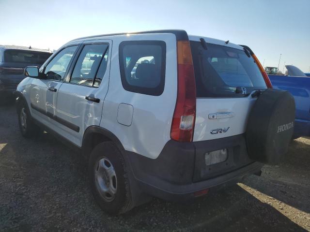 JHLRD68474C003071 - 2004 HONDA CR-V LX WHITE photo 2