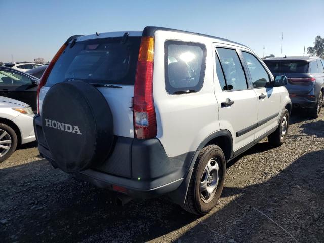 JHLRD68474C003071 - 2004 HONDA CR-V LX WHITE photo 3