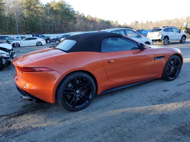 SAJWA6GL9EMK08177 - 2014 JAGUAR F-TYPE V8 S ORANGE photo 3