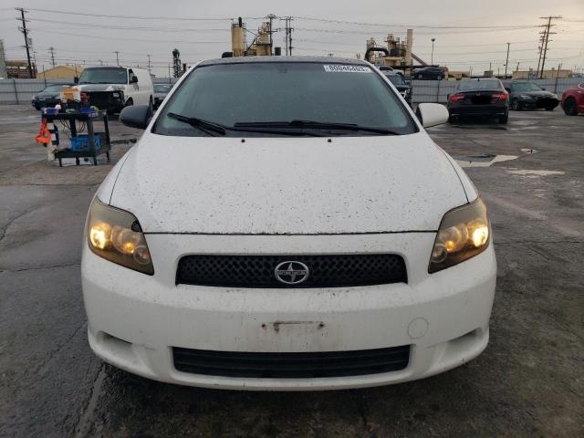 JTKDE167180234519 - 2008 TOYOTA SCION TC WHITE photo 5