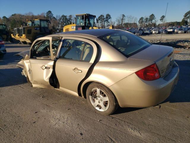 1G1AK55F677391657 - 2007 CHEVROLET COBALT LS GOLD photo 2