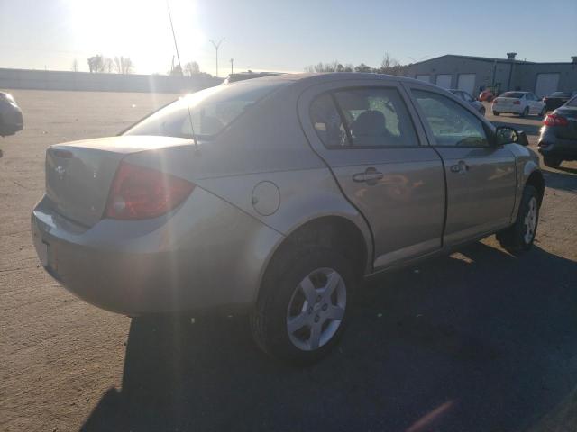 1G1AK55F677391657 - 2007 CHEVROLET COBALT LS GOLD photo 3