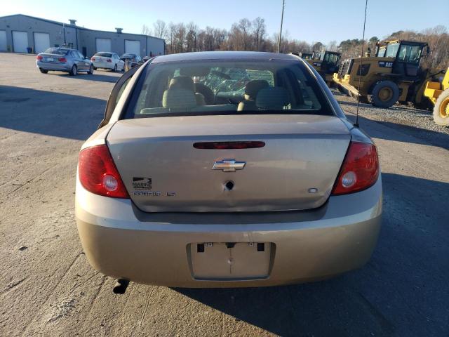 1G1AK55F677391657 - 2007 CHEVROLET COBALT LS GOLD photo 6