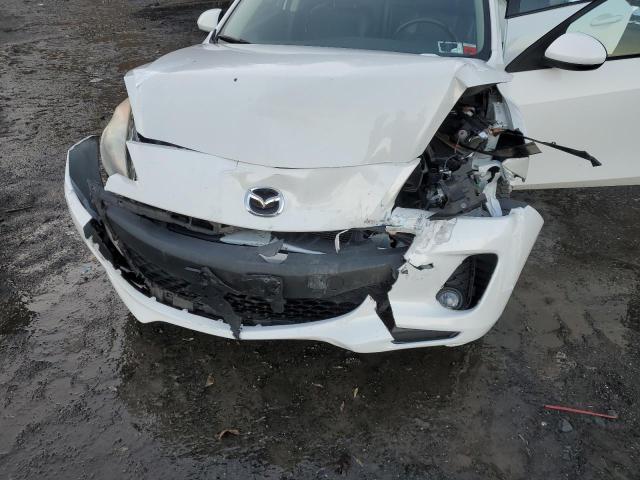 JM1BL1MP6D1796847 - 2013 MAZDA 3 I WHITE photo 11