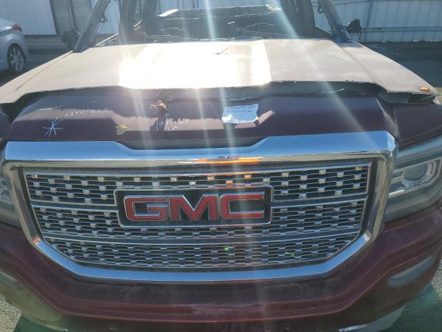 3GTU2PEJXGG100196 - 2016 GMC SIERRA K1500 DENALI BURGUNDY photo 11