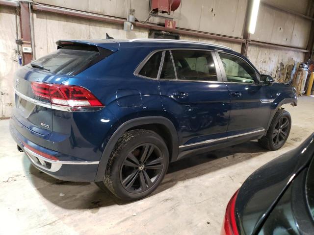 1V26E2CA9LC217995 - 2020 VOLKSWAGEN ATLAS CROS SE BLUE photo 3