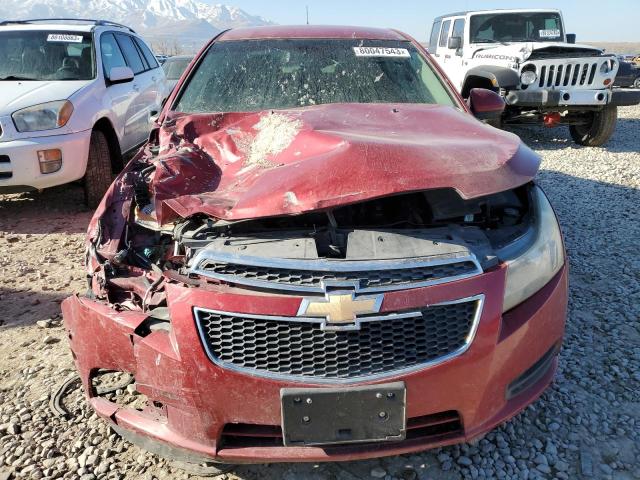 1G1PF5S92B7178663 - 2011 CHEVROLET CRUZE LT RED photo 5