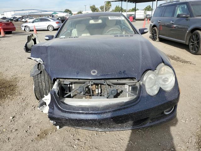 WDBSK71F58F140776 - 2008 MERCEDES-BENZ SL 550 BLUE photo 5