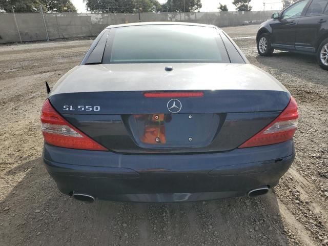 WDBSK71F58F140776 - 2008 MERCEDES-BENZ SL 550 BLUE photo 6