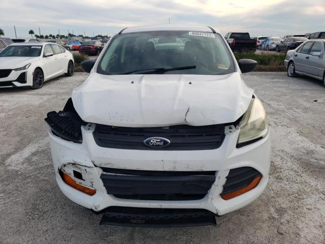 1FMCU0F74EUE01309 - 2014 FORD ESCAPE S WHITE photo 5