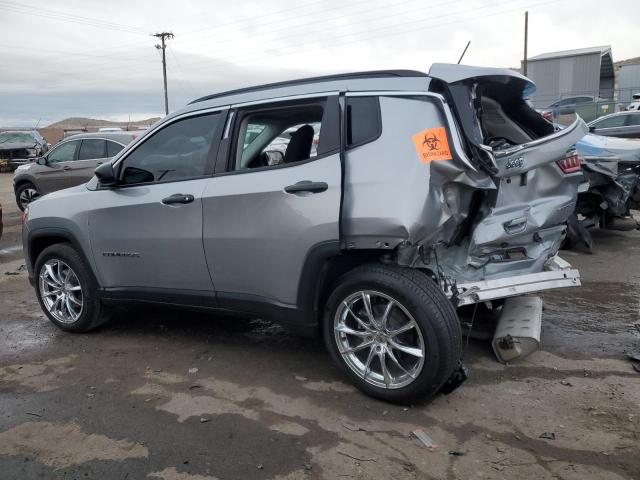 3C4NJCAB2MT518544 - 2021 JEEP COMPASS SPORT SILVER photo 2