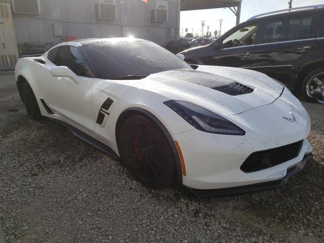 1G1YY2D77J5100365 - 2018 CHEVROLET CORVETTE GRAND SPORT 2LT WHITE photo 4