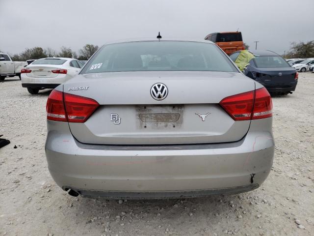 1VWAP7A37DC045133 - 2013 VOLKSWAGEN PASSAT S SILVER photo 6