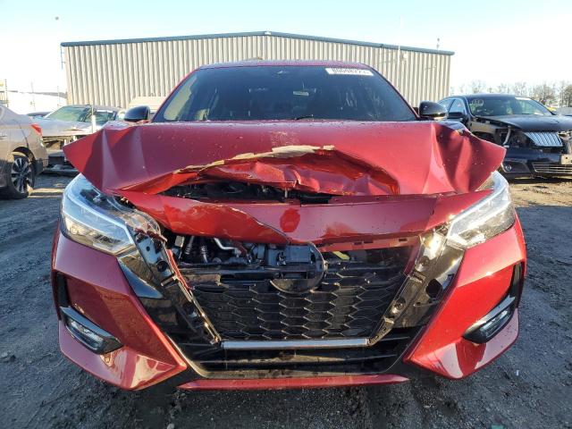 3N1AB8DV4PY242988 - 2023 NISSAN SENTRA SR RED photo 5