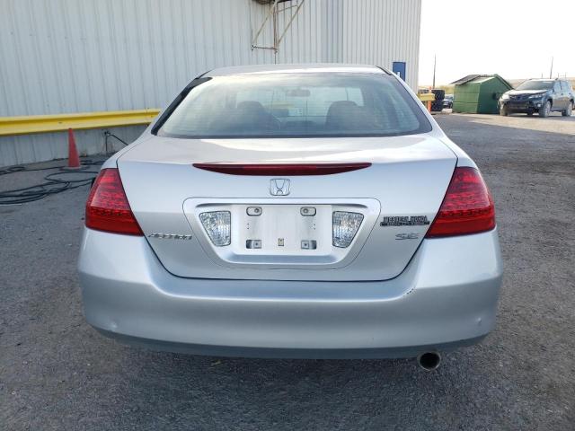 1HGCM56316A021525 - 2006 HONDA ACCORD SE SILVER photo 6