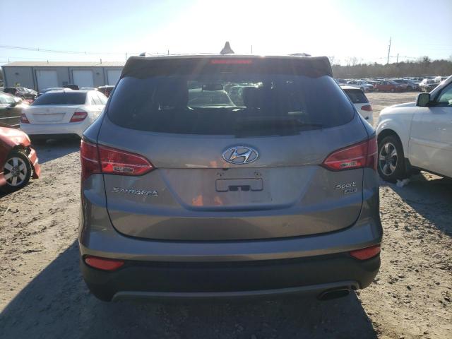 5XYZUDLBXEG232509 - 2014 HYUNDAI SANTA FE S SILVER photo 6