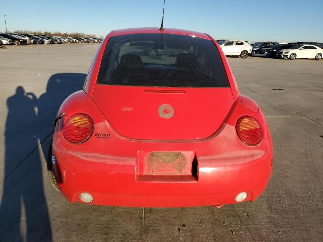 3VWCB21C42M450615 - 2002 VOLKSWAGEN NEW BEETLE GLS RED photo 6