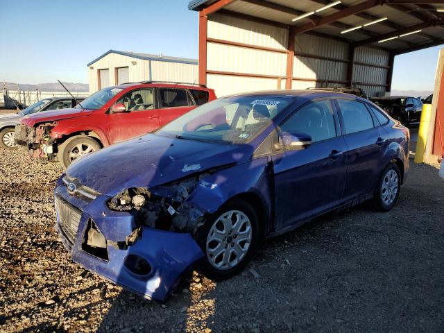 1FAHP3F20CL254826 - 2012 FORD FOCUS SE BLUE photo 1