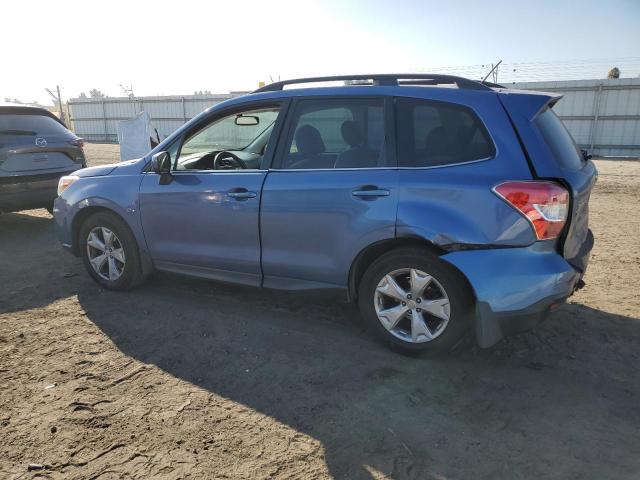 JF2SJAHC6FH492202 - 2015 SUBARU FORESTER 2.5I LIMITED BLUE photo 2