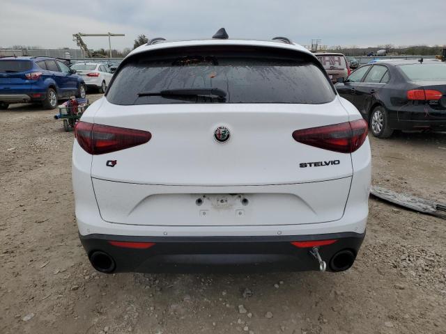 ZASFAKNN5J7C01013 - 2018 ALFA ROMEO STELVIO TI SPORT WHITE photo 6