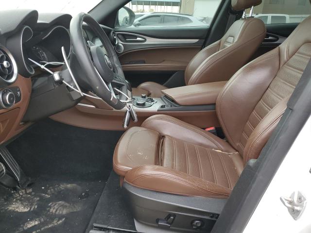 ZASFAKNN5J7C01013 - 2018 ALFA ROMEO STELVIO TI SPORT WHITE photo 7