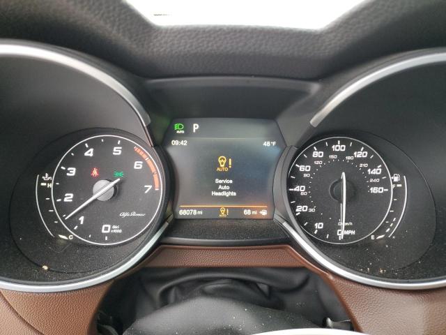ZASFAKNN5J7C01013 - 2018 ALFA ROMEO STELVIO TI SPORT WHITE photo 9