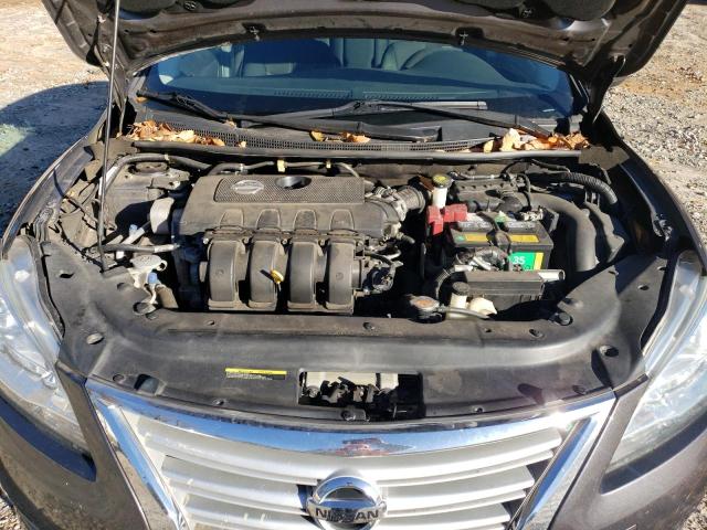 3N1AB7AP8EY328057 - 2014 NISSAN SENTRA S GRAY photo 11