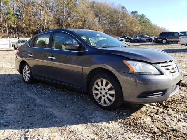 3N1AB7AP8EY328057 - 2014 NISSAN SENTRA S GRAY photo 4