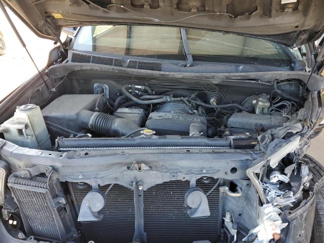 5TBRT54107S456224 - 2007 TOYOTA TUNDRA DOUBLE CAB SR5 BLACK photo 11