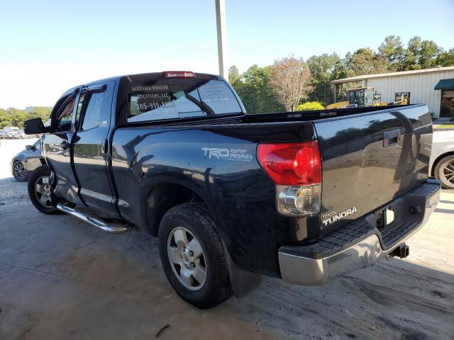 5TBRT54107S456224 - 2007 TOYOTA TUNDRA DOUBLE CAB SR5 BLACK photo 2