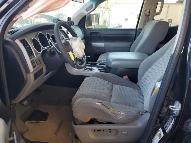 5TBRT54107S456224 - 2007 TOYOTA TUNDRA DOUBLE CAB SR5 BLACK photo 7