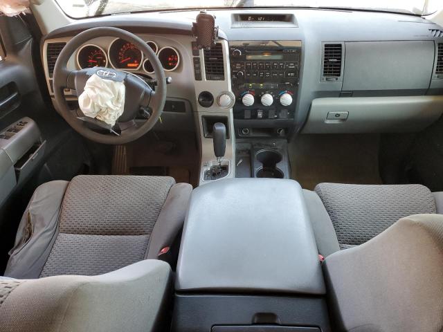5TBRT54107S456224 - 2007 TOYOTA TUNDRA DOUBLE CAB SR5 BLACK photo 8