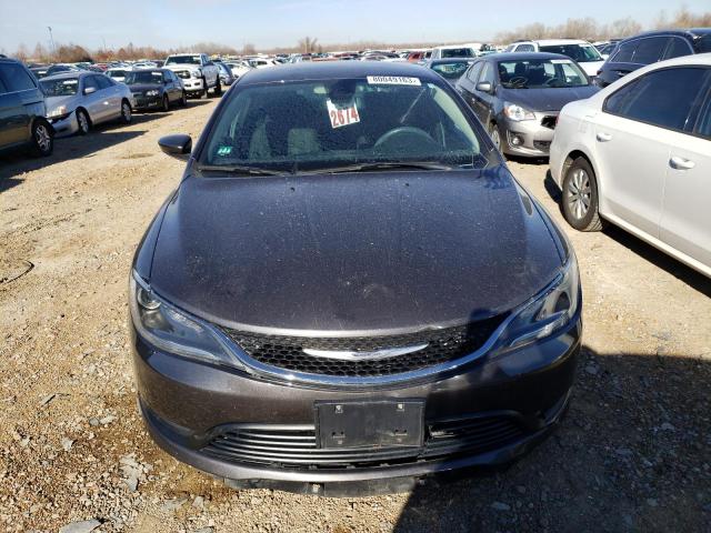 1C3CCCFB9HN509649 - 2017 CHRYSLER 200 LX GRAY photo 5