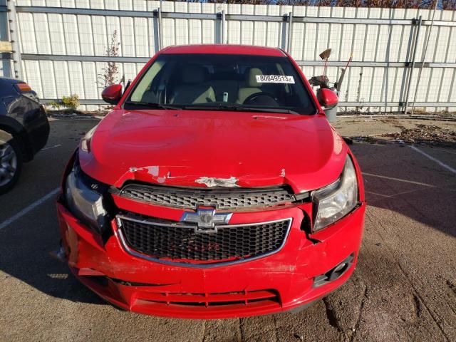 1G1PG5SB0E7306760 - 2014 CHEVROLET CRUZE LTZ RED photo 5