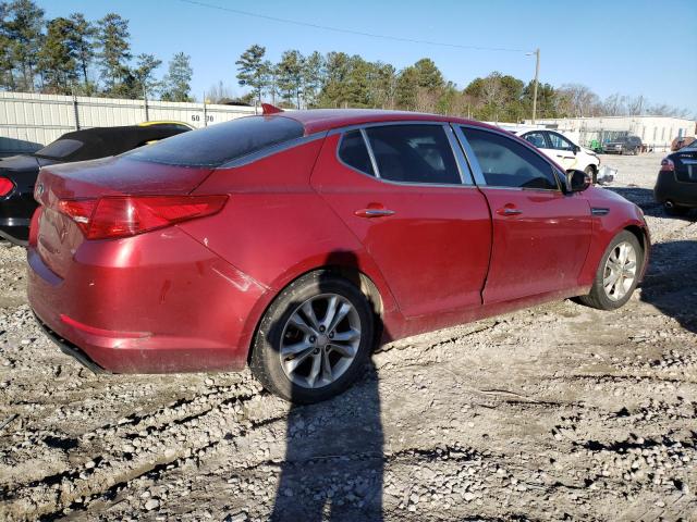 5XXGM4A77DG228698 - 2013 KIA OPTIMA LX BURGUNDY photo 3